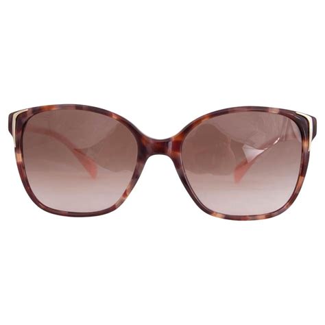 prada poeme flower sunglasses|PRADA Acetate Flower Poeme Sunglasses SPR26P Tortoise .